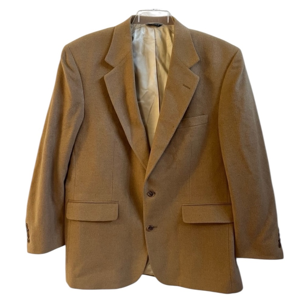 GEOFFREY BEENE Students 100% Camel Hair Blazer Size 38R -- GORGEOUS!!! - Picture 4 of 10
